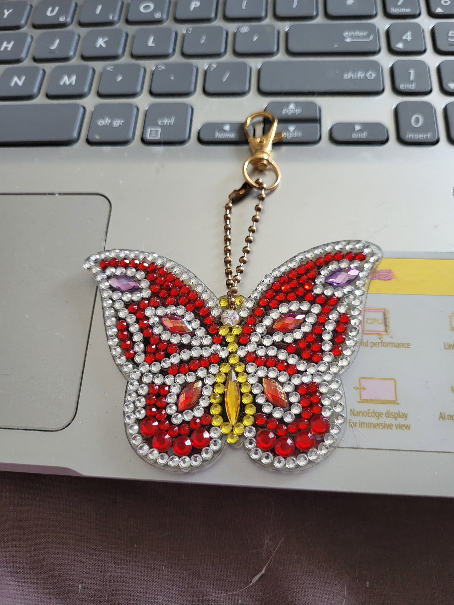 Butterfly Handbag Charm