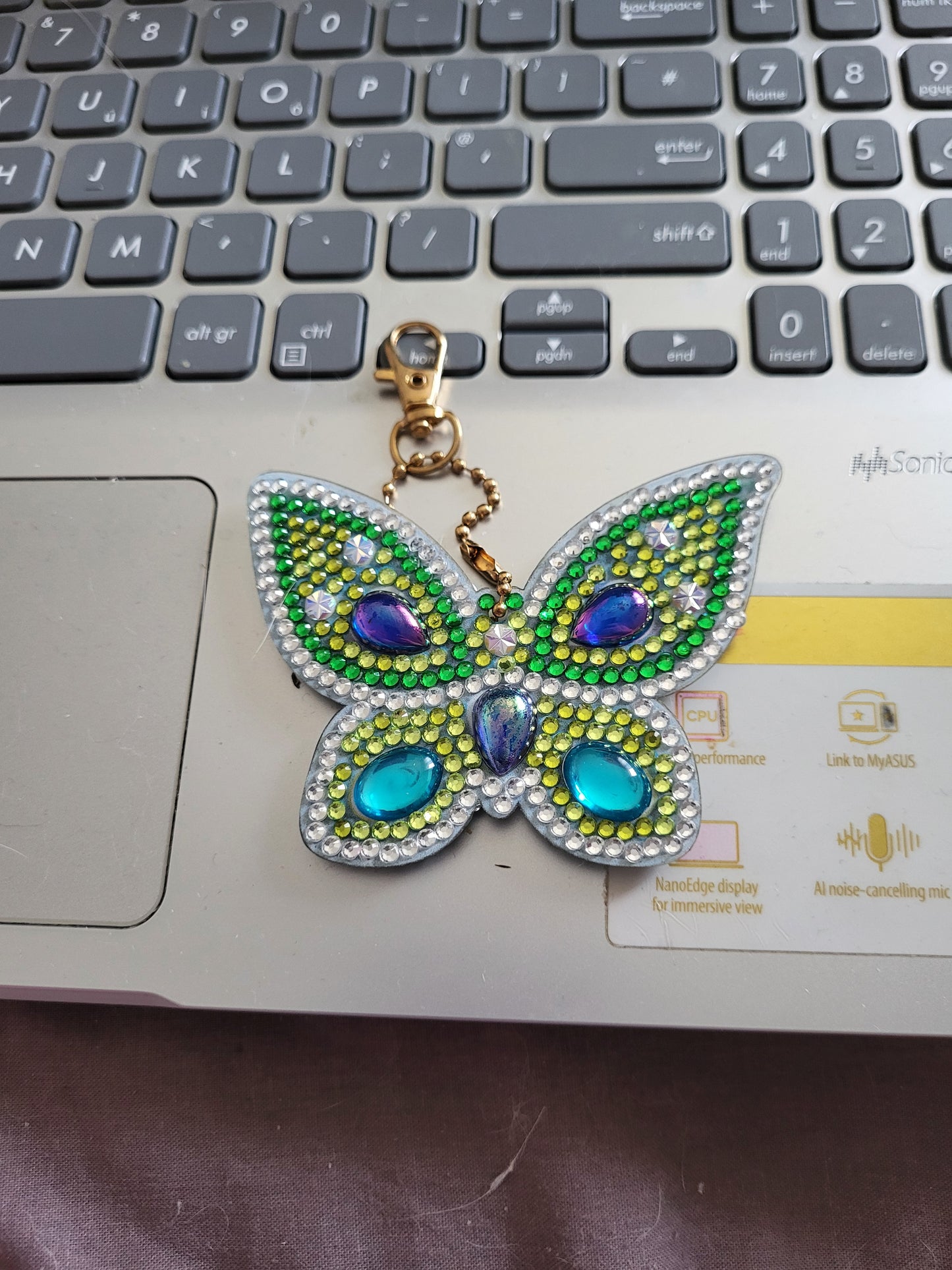 Butterfly Handbag Charm