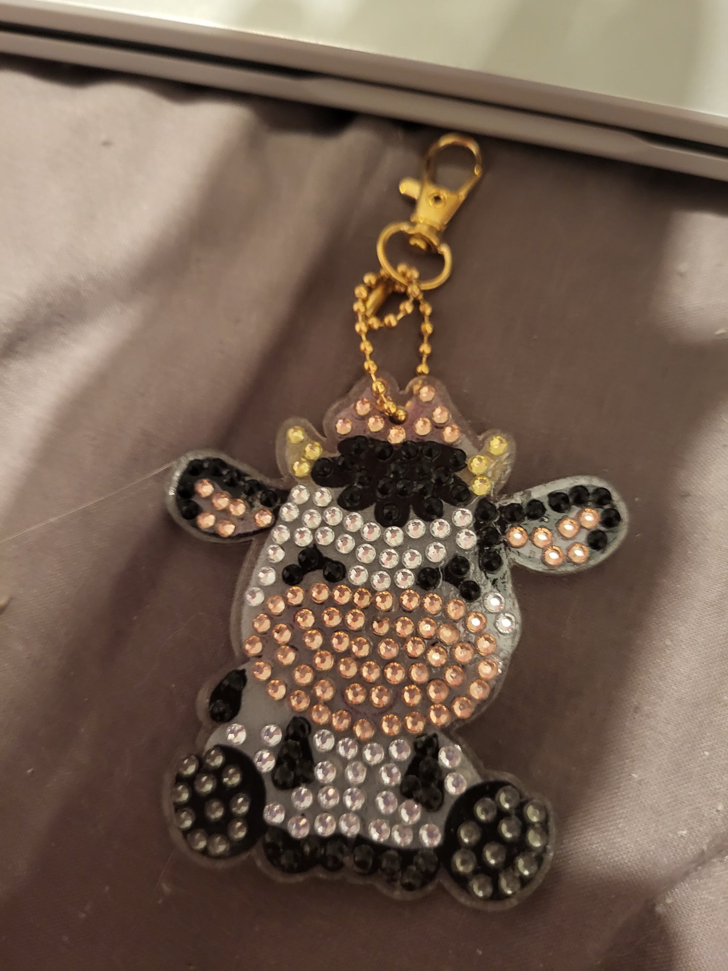 Cow Keychain