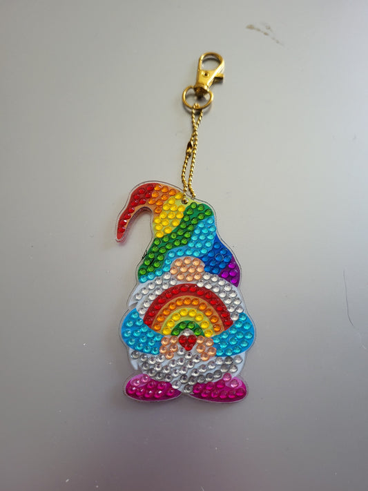 Gay Pride Keychain