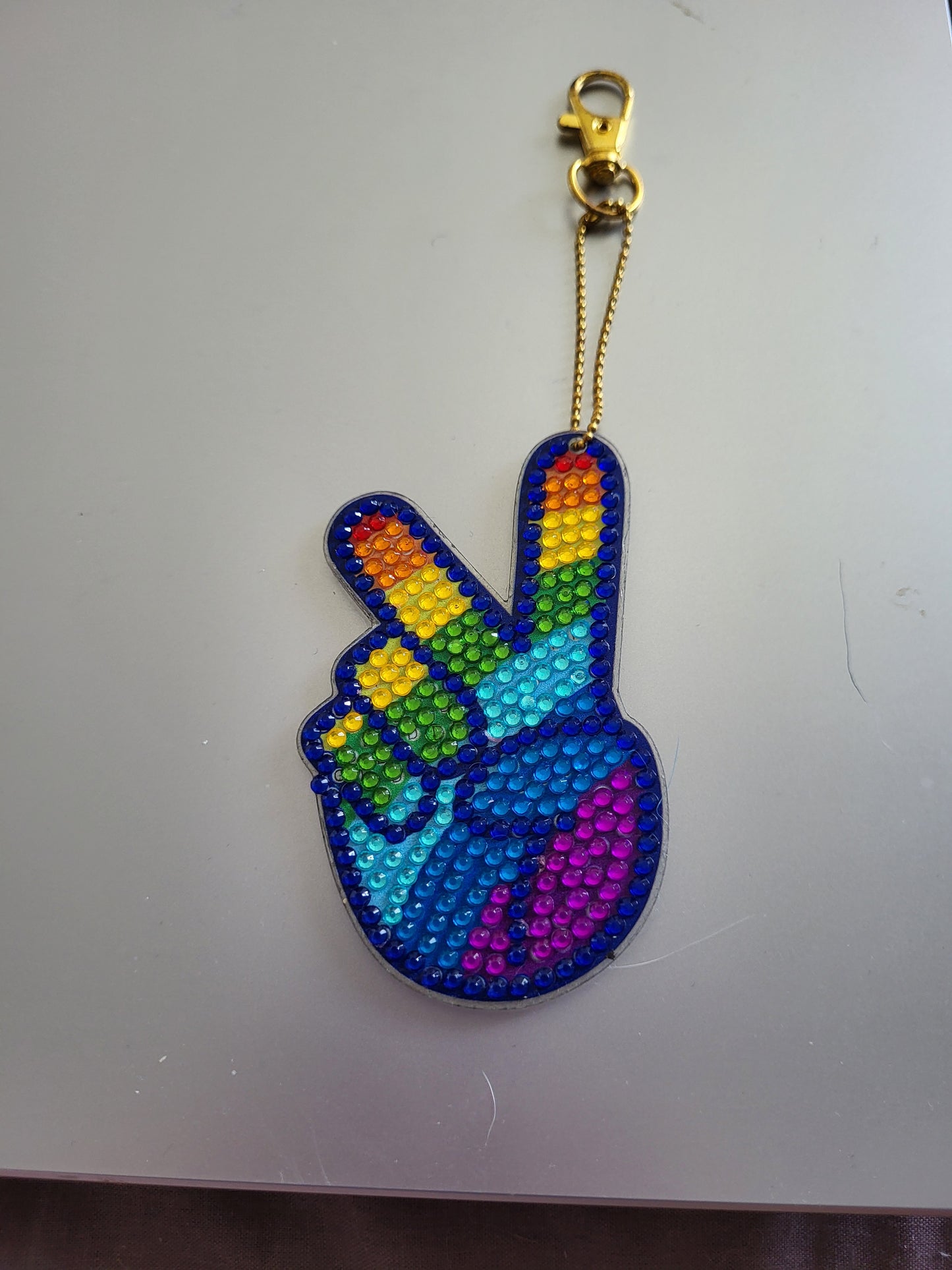 Gay Pride Keychain