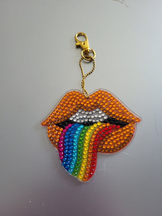 Gay Pride Keychain