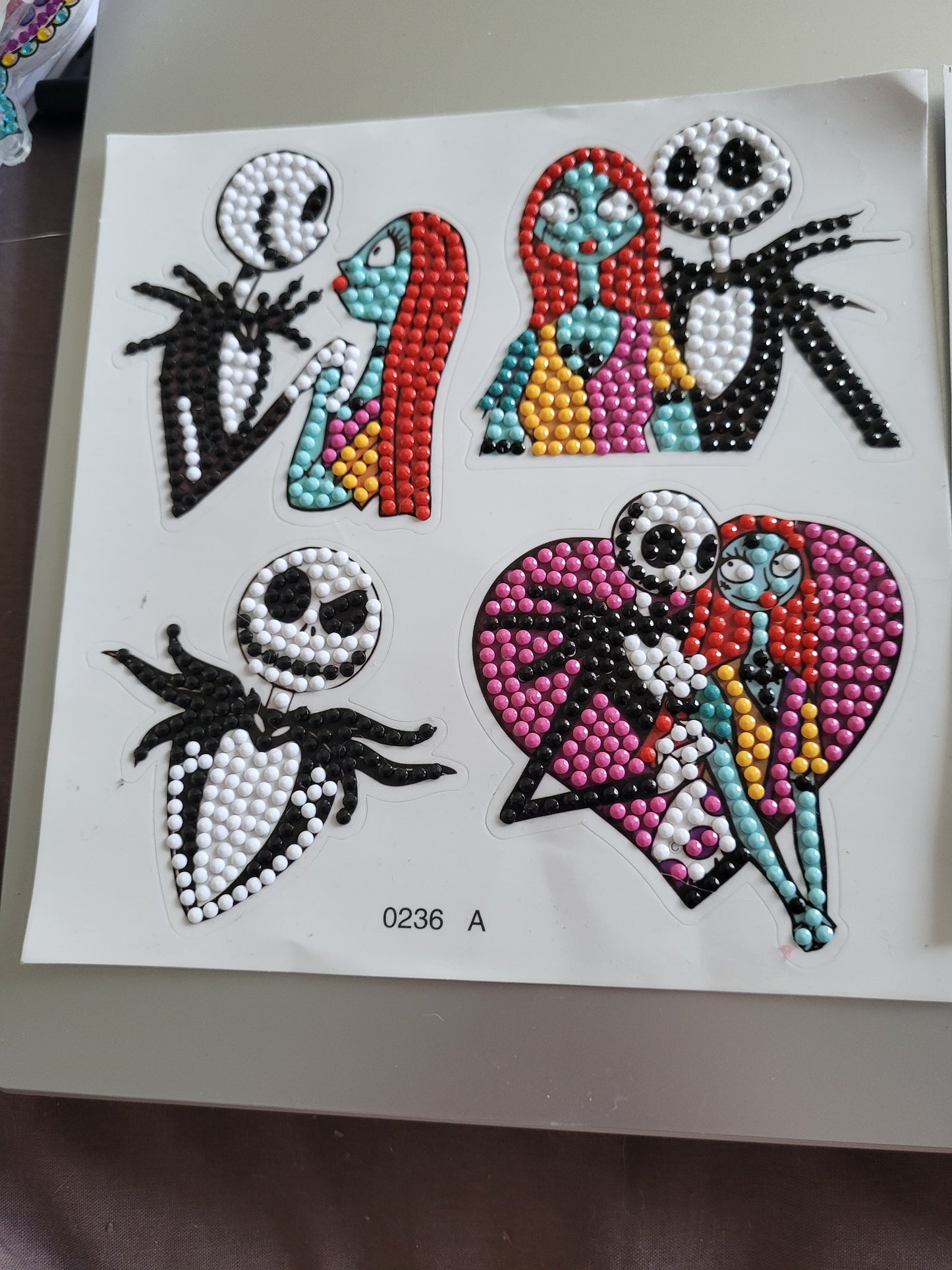 Nightmare Before Xmas Stickers