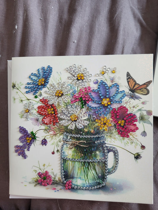 5pk Floral Cards